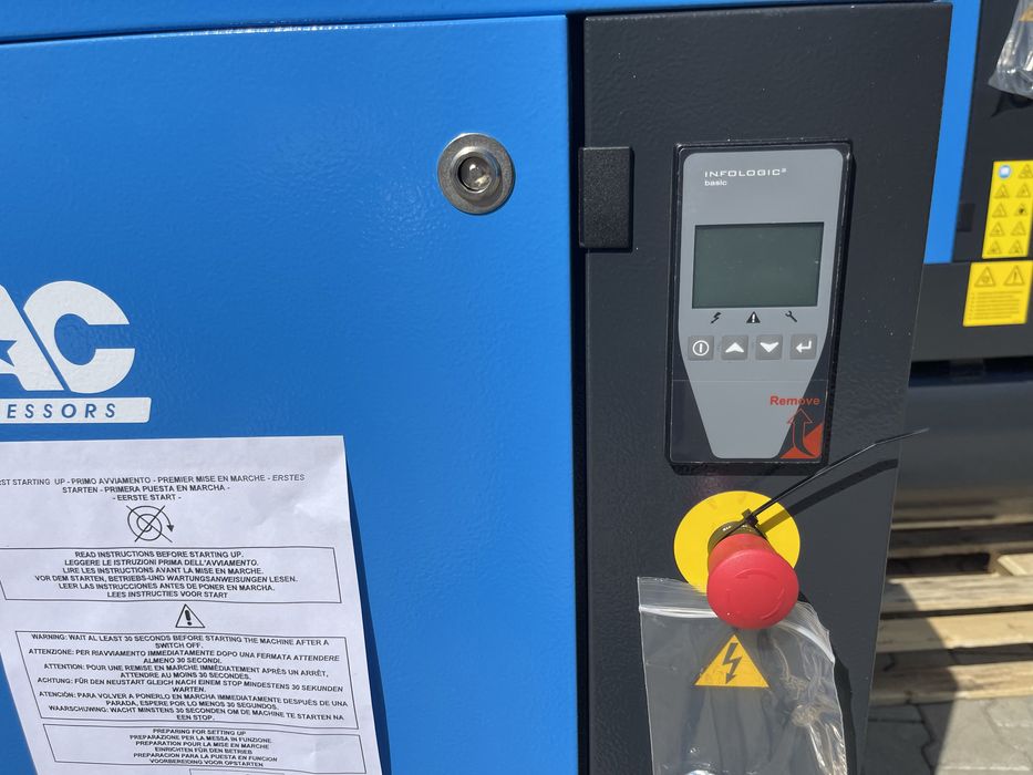 Compresor cu surub ABAC 5,5kw - 10Bar NOU !