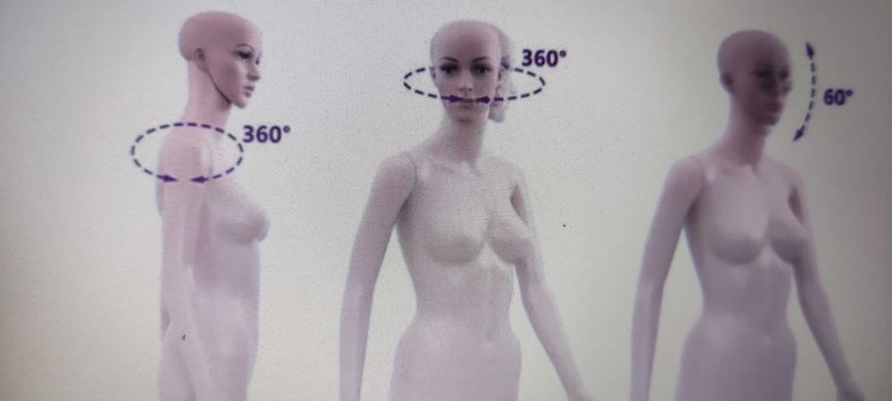 Манекен, дамски силует