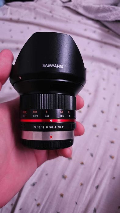 Obiectiv Samyang 12mm f/2.0 NCS CS Manual Montură MFT (Micro 4/3)