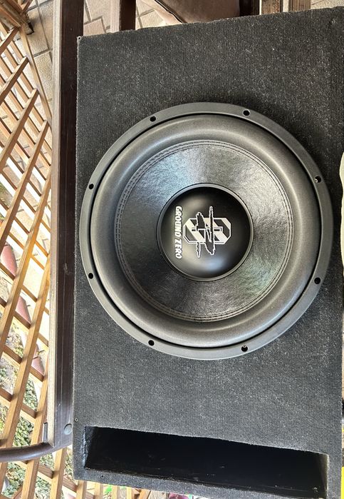 Subwofer ground zero 15 inch