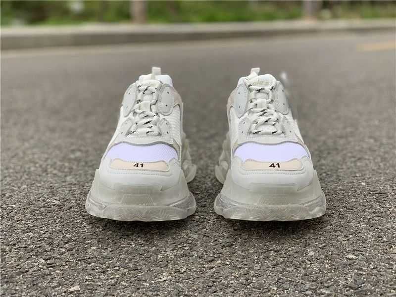 Balenciaga Triple S - White/Dark Grey/Black