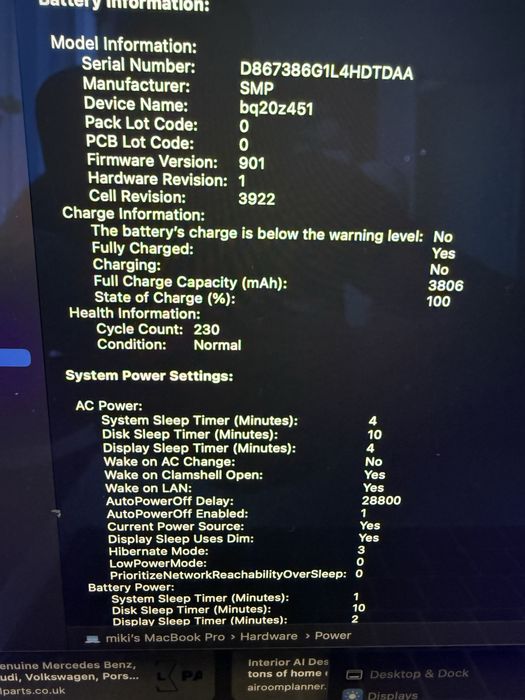 Macbook pro 13 2017 I5 3.1GHz 8 gb 256 gb SSD x4 Thunderbolt  ca nou