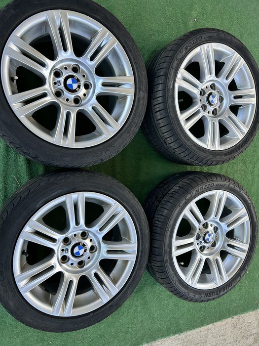 5x120 17 оргинални спорт пакет М кови за BMW със летни гуми