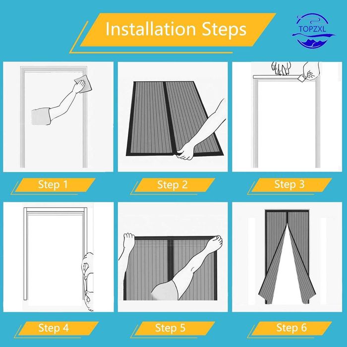 Plasa anti insecte, inchidere magnetica, premium, diverse marimi