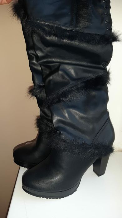 Новые ботфорты недорого!