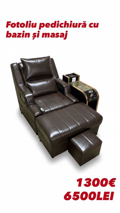 Fotoliu pedichiura cu bazin si masaj