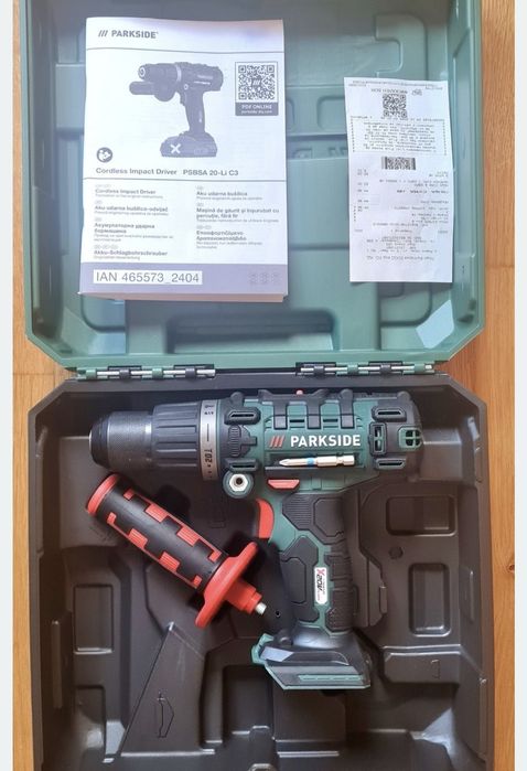 Парксайд 20v  Ъглишлайф флекс 45€ Ъглов Гайковерт 50€  Верижен трион, Ударна бормашина 45Nm