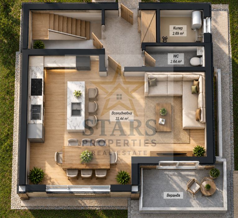 Продава се Къща в Варна, м-т Сълзица - 147 кв.м за 2041 €/кв.м - Снимка #6