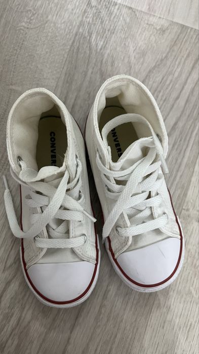 Белые кеды детские , converse оригинал