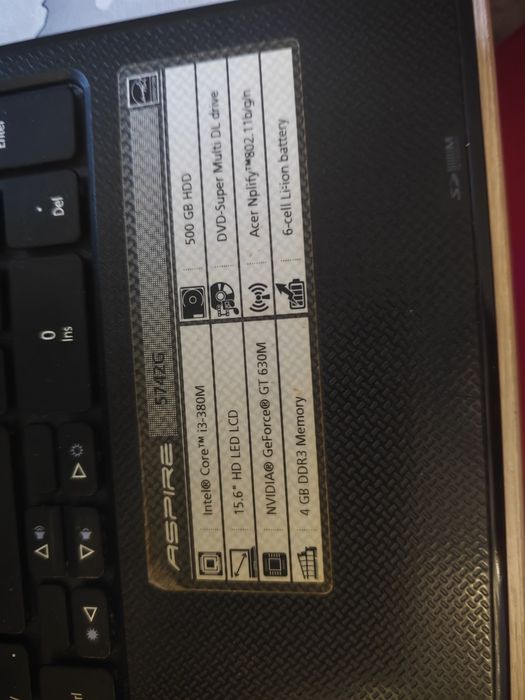 Продам ноутбук Aser