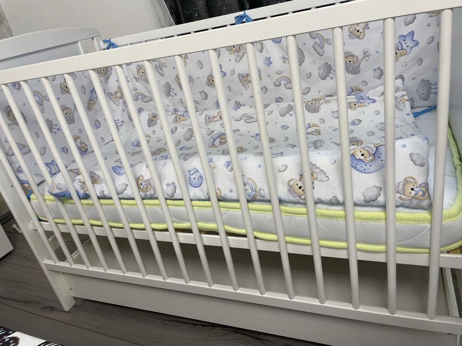 Pătuț bebeluși cu sertar