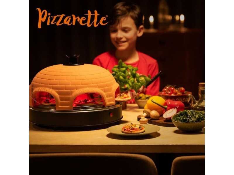 Фурна за Пица с Теракотен Капак Еmeriо Pizzarette PO-115984, 1200W