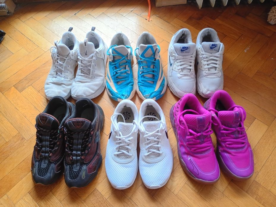 Маратонки nike, puma, new balance
