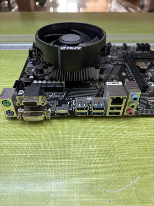 AMD мать и процессор