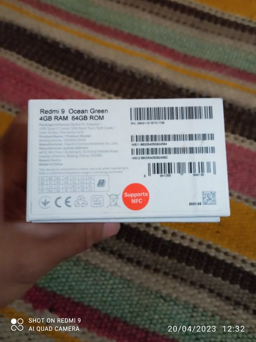 Redmi 9 , Ideal holatda