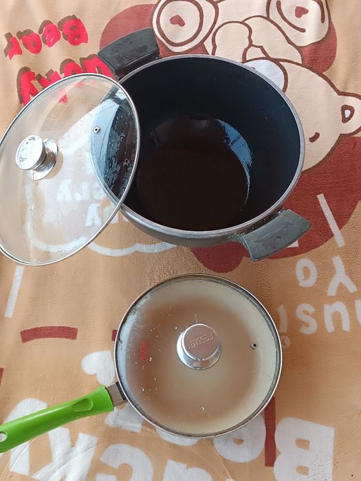 Қазан екеу бір сковородка сатылады