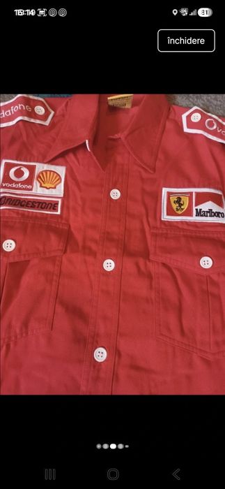 Camasa ferrari +sapca baseball