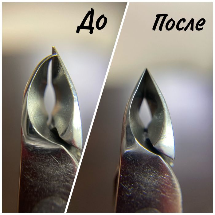 Заточка маникюрного инструмента. Заточка ножей и ножниц.