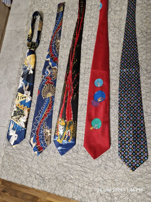 Cravate hand made, matase sau simple