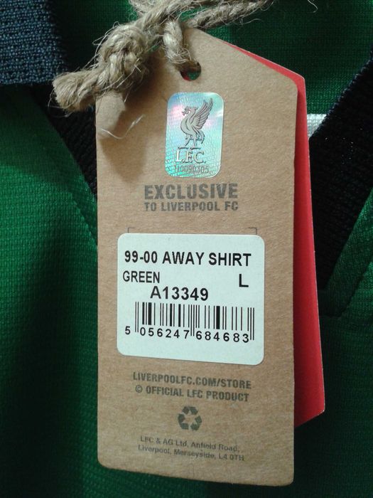 100% Оригинал! Liverpool/Ливърпул фланелка/тениска!