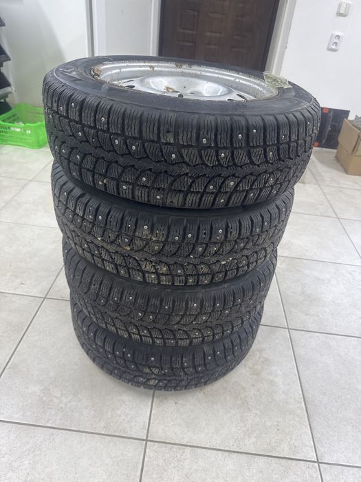 Комплект колес шипы р14 с дисками