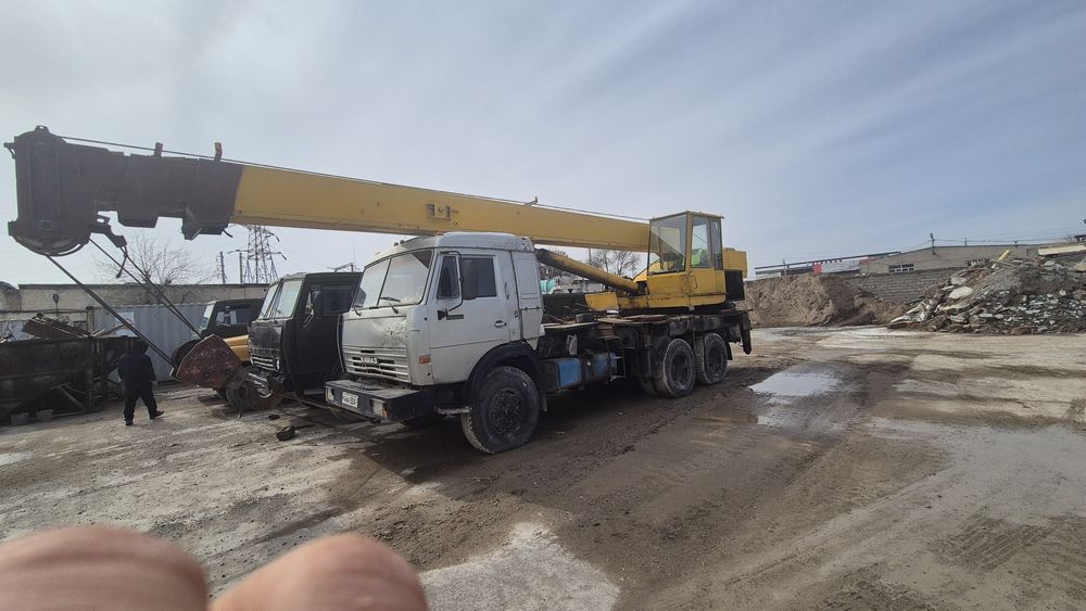 Камаз Авткран Сотилади ёки Обмен