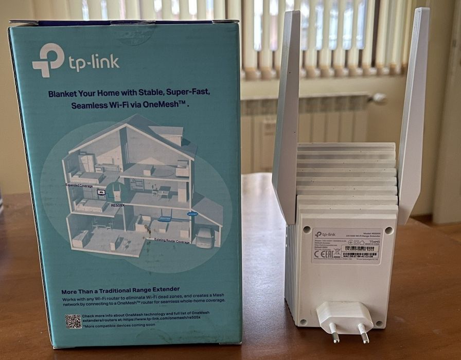 TP-LINK Range Extender Wi-Fi 6 AX 1500