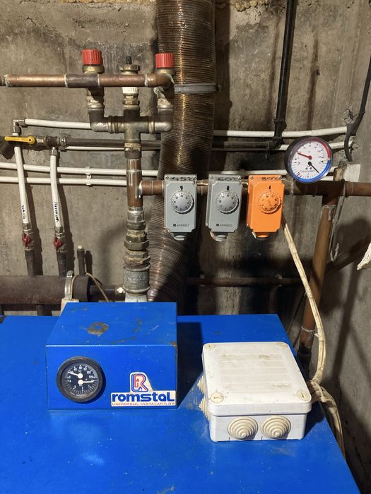 Vand Centrala pe lemne Romstal 24kw