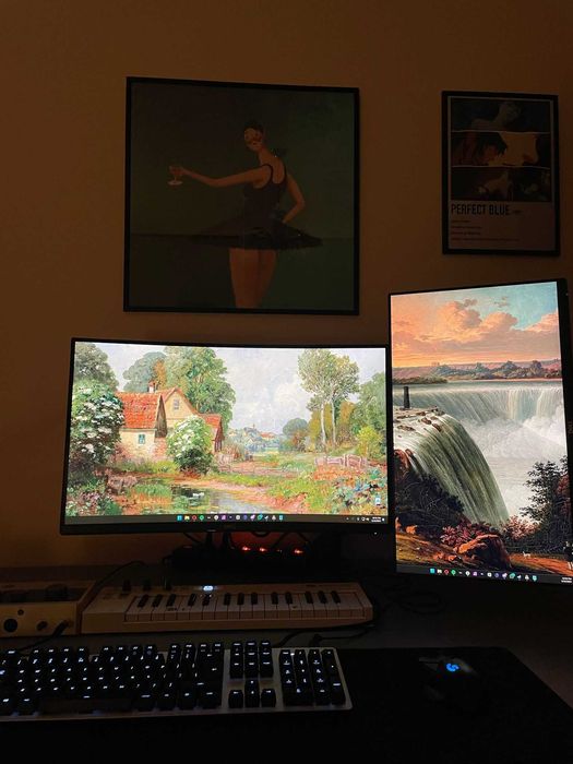 Doua Monitoare DELL - 27 & 24 Inch (165hz)