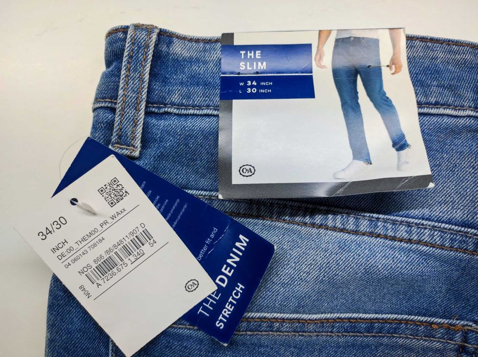 Blugi, blue jeans Denim si John Baner