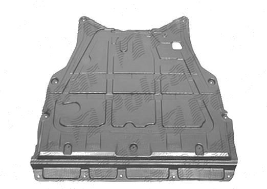 Scut motor Nissan X-Trail (T31), 09.2007-09.2014, Renault Koleos (Y) 06.2008-12.2015; Fata, ABS+PVC