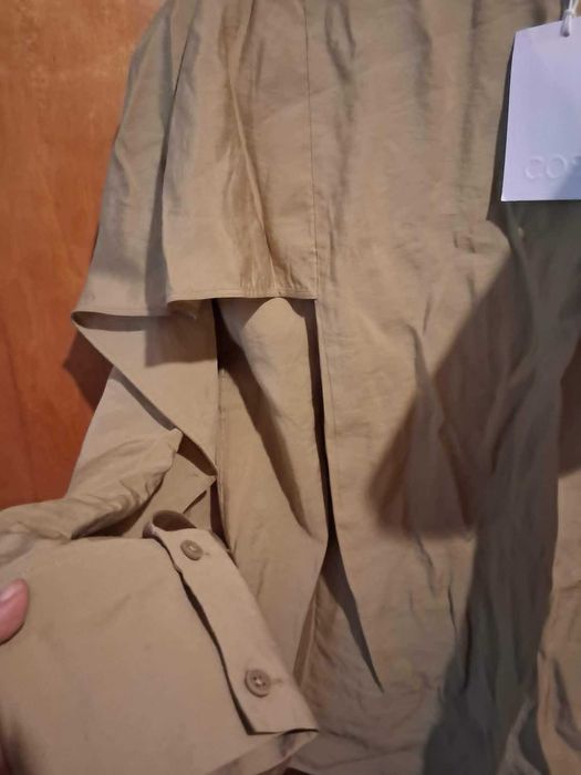 Camasa dama COS M/L olive deschis noua