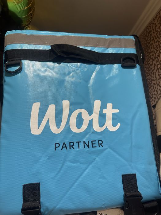 Сумка wolt для доставки абсолютно новый