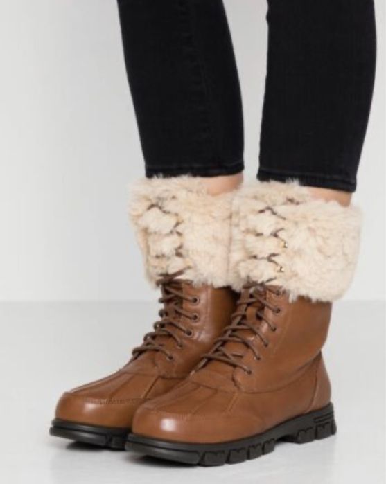 Ghete imblanite Ralph Lauren, pentru vreme rece, marimea 38