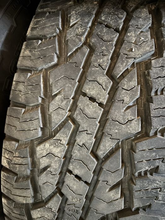 Cauciucuri 285/75/16 cu jante nissan patrol/toyota 6 gauri