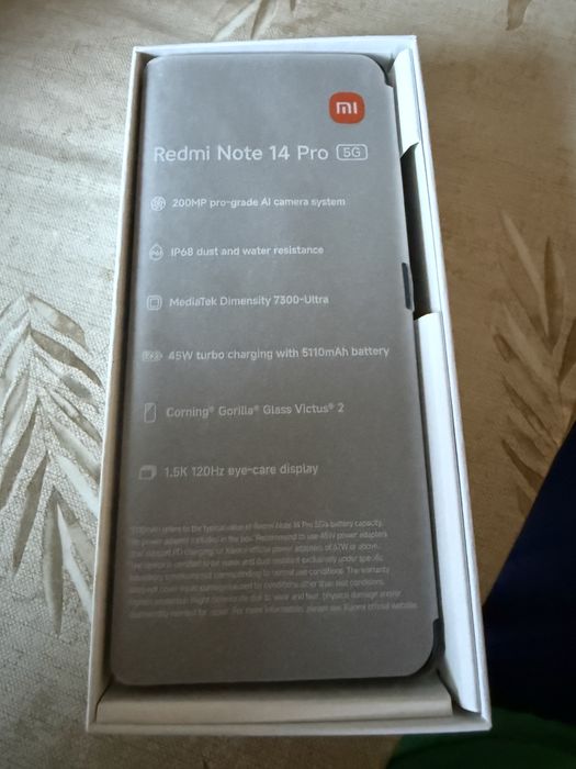 Xiaomi Redmi Note 14 Pro 12GB ram 256gb rom