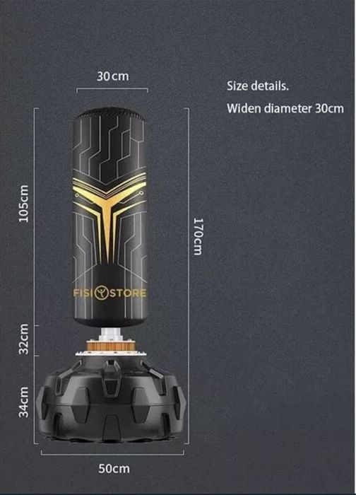 Боксерский напольный мешок Стоячий бокесрский мешок