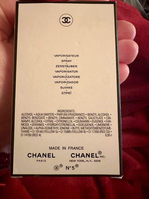 Chanel  N° 5  оригинален парфюм