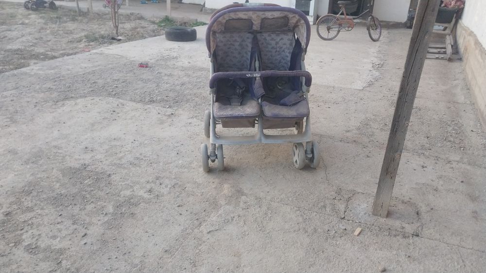 Детский коляска для близнецов