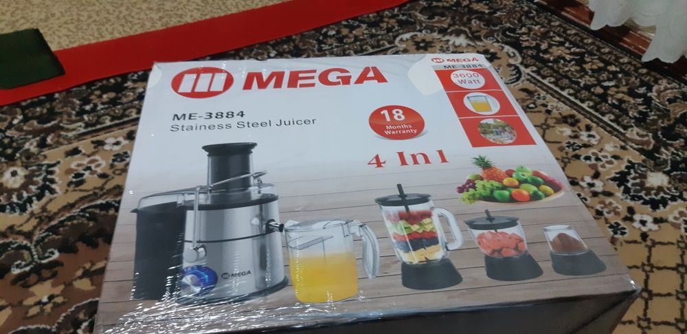 Sotiladi Кухонный комбайн MEGA   3600W  4 IN 1 NOVI