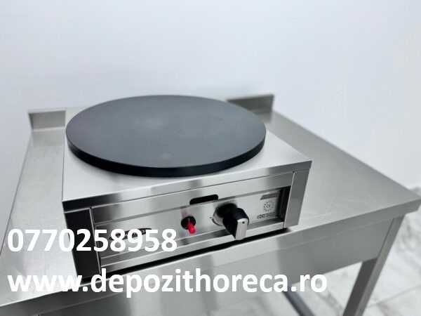 Plita clatite, crepiera pe gaz pentru clatite, 40 cm