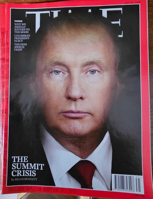Revista Time, lot 9 reviste cu tematica de coperta Geopolitica , personalitati si evenimente Rusia