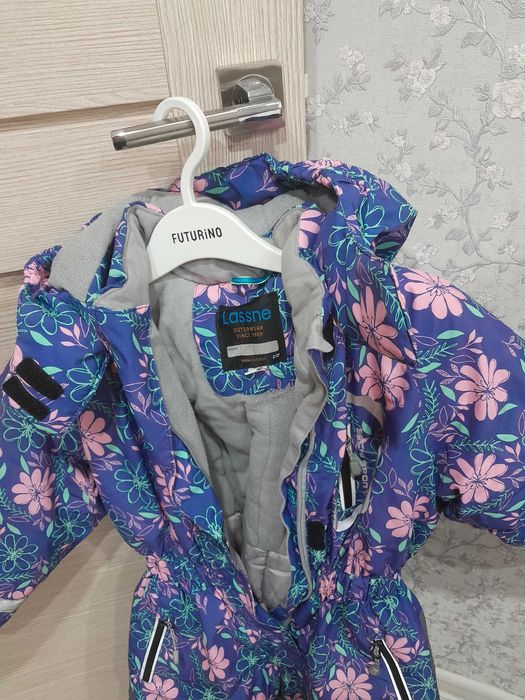 Зимний комбенизон на девочку