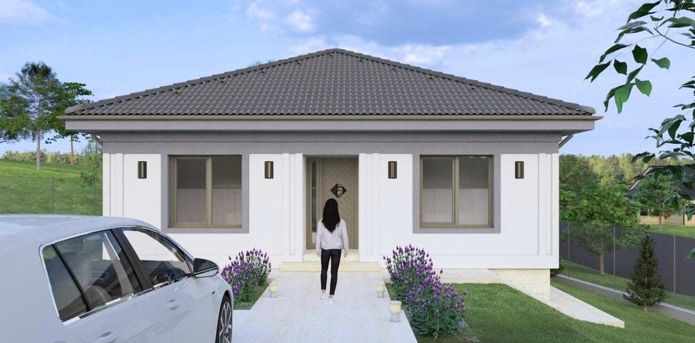 Casa de vânzare la roșu