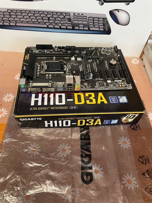 Placa de baza Gigabyte H110-D3A, LGA1151, cutie, garantie