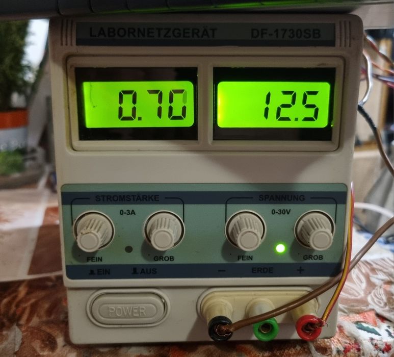 Sursă tensiune laborator 0-30v/0-3A/osciloscop Volltcraft