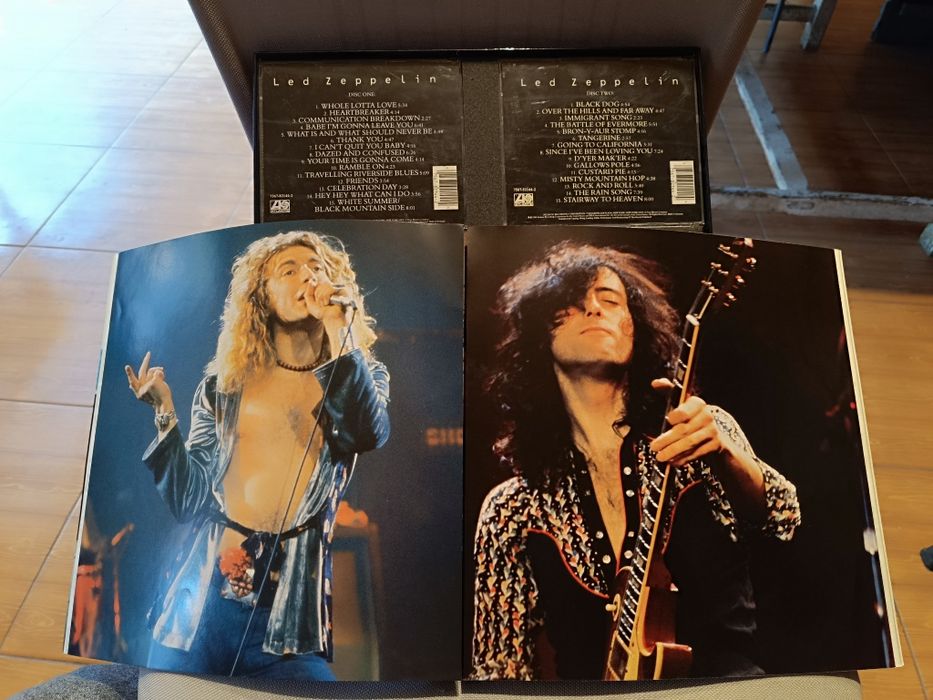 Led Zeppelin, Box 4 Cd-uri si carte