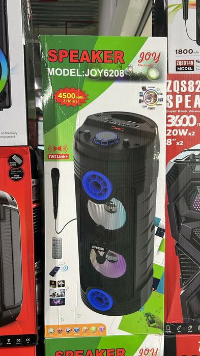 Портативная колонка + микрофон