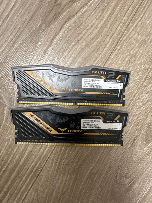 ОЗУ T-Force 16gb 3600 (8+8)