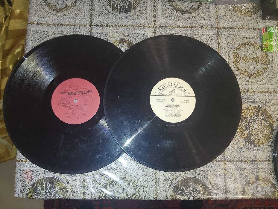 старые пластинки